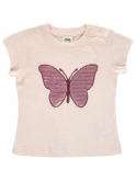ChatonDor Pudra Kız Çocuk Tshirt BB00930