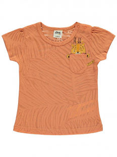 Bonne Turuncu Kız Çocuk Tshirt BB001160