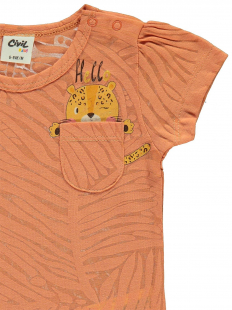 Bonne Turuncu Kız Çocuk Tshirt BB001160