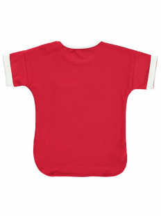 Bebeto Kırmızı Kız Çocuk Tshirt BB001460
