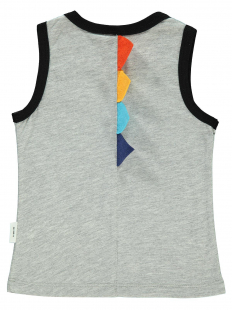 Pufi Gri Erkek Çocuk Tshirt BB001570