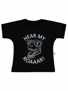 Mycey Siyah Erkek Çocuk Tshirt BB001750