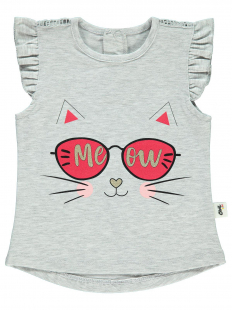 Pufi Kız Çocuk Tshirt BB0060