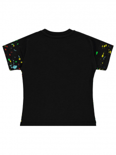 HelloBaby Siyah Erkek Çocuk Tshirt BB00750